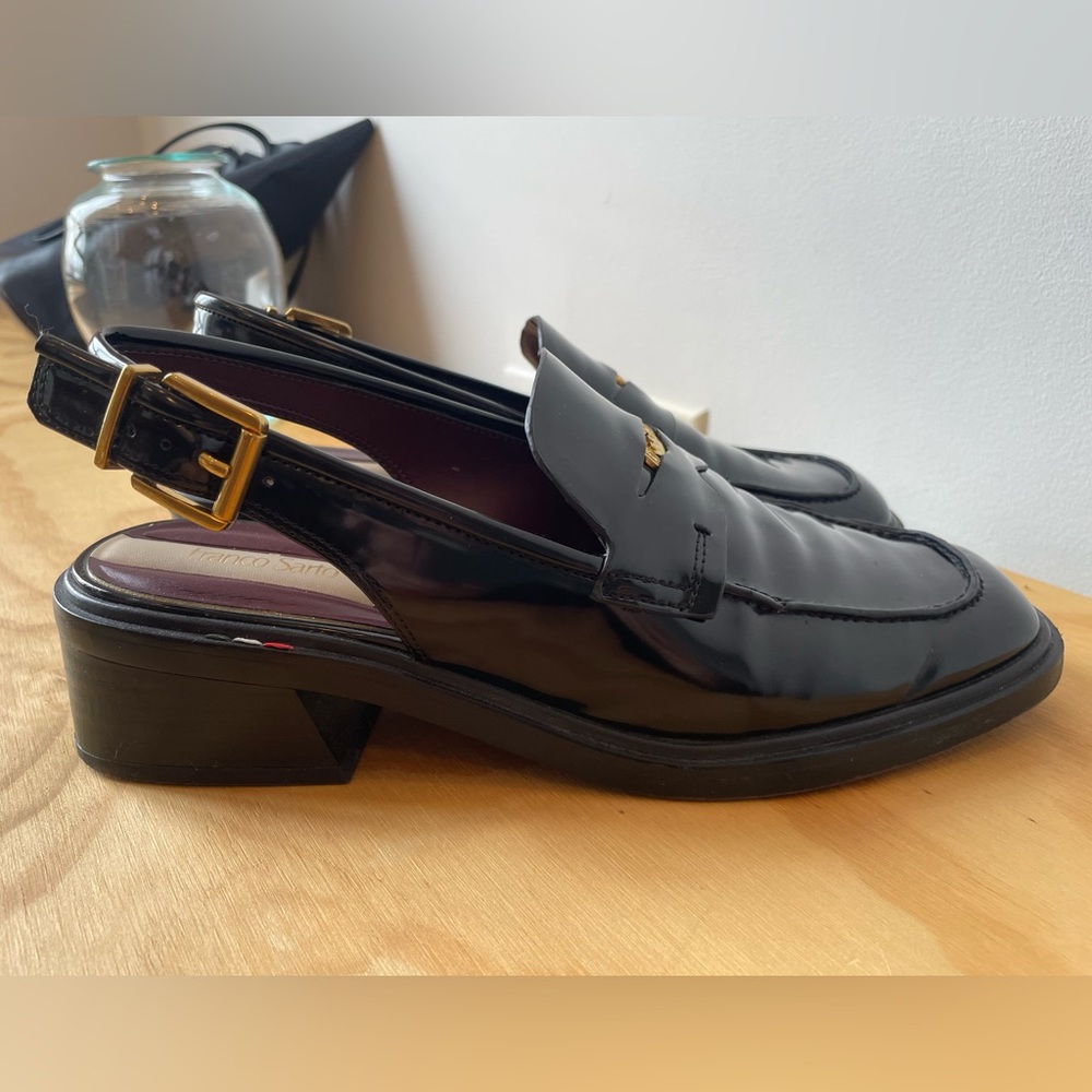 Franco Sarto Guadalupe Slingback Loafer heel